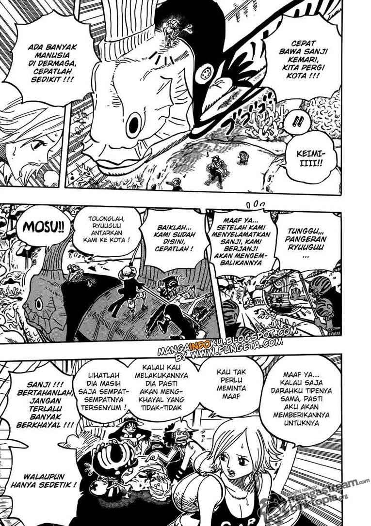 One Piece Chapter 609 - 129