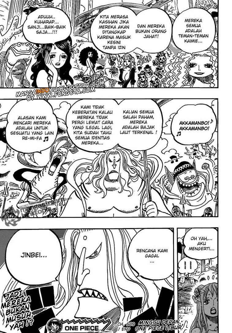 One Piece Chapter 609 - 133