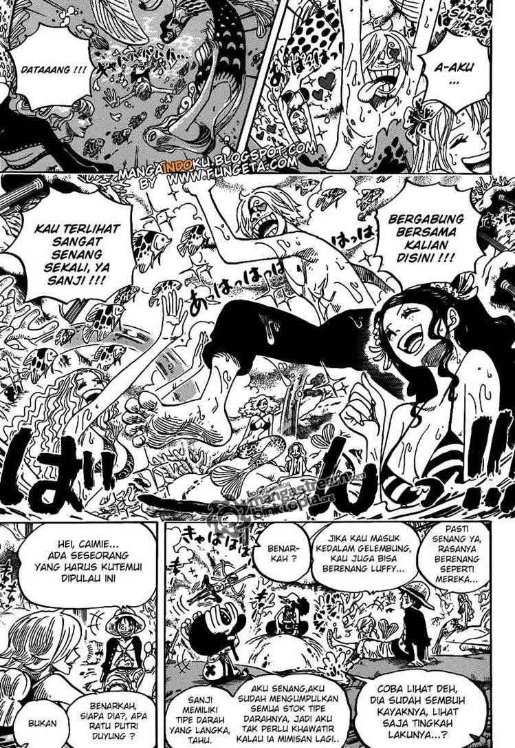 One Piece Chapter 609 - 105