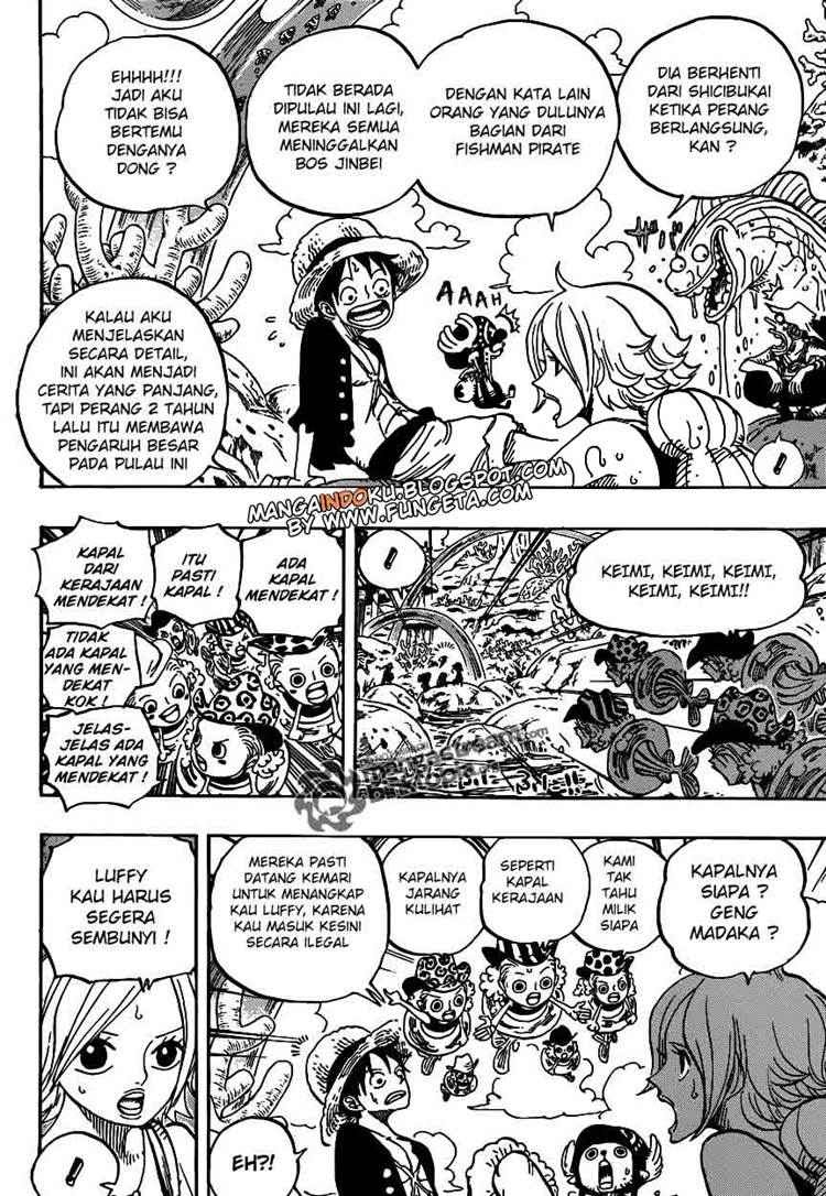 One Piece Chapter 609 - 109