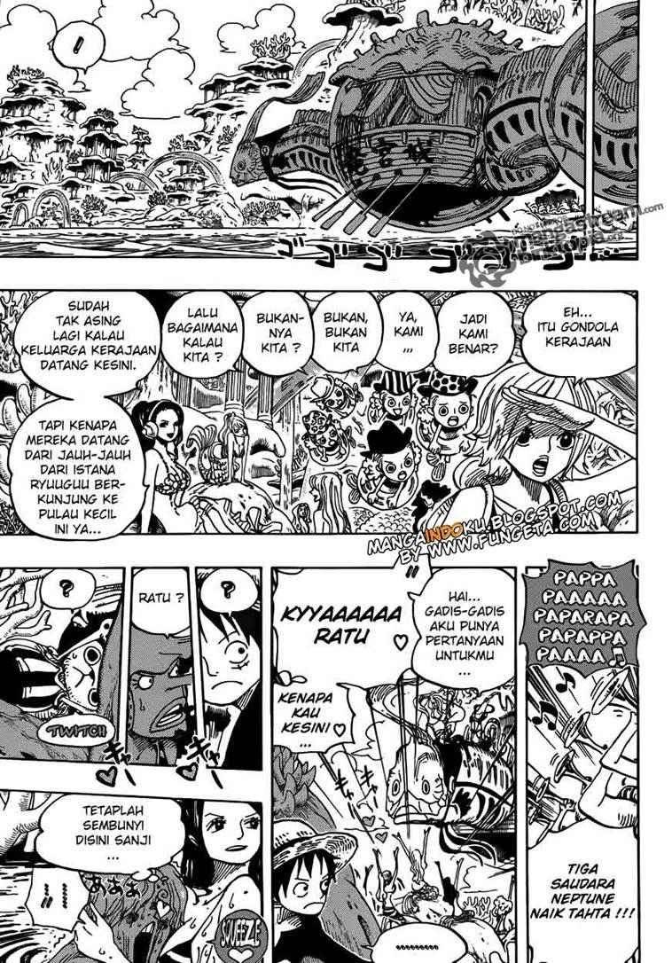 One Piece Chapter 609 - 111