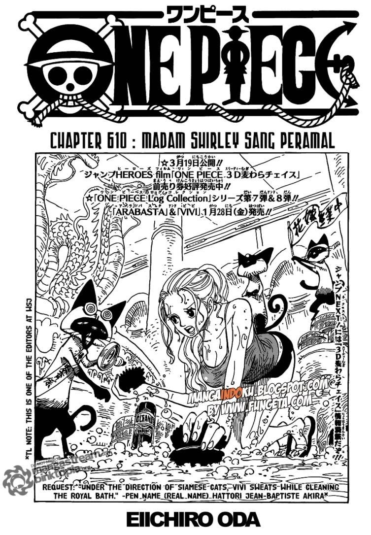 One Piece Chapter 610 - 97