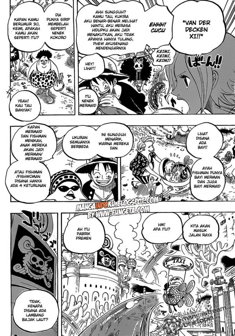 One Piece Chapter 610 - 119