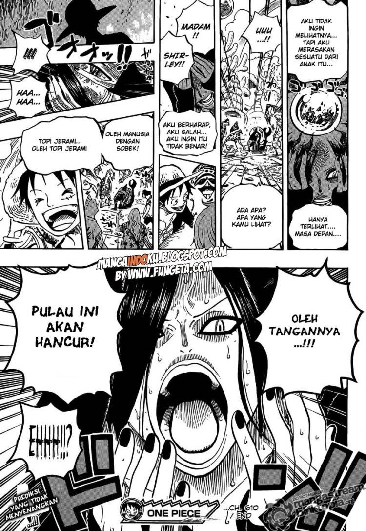One Piece Chapter 610 - 125
