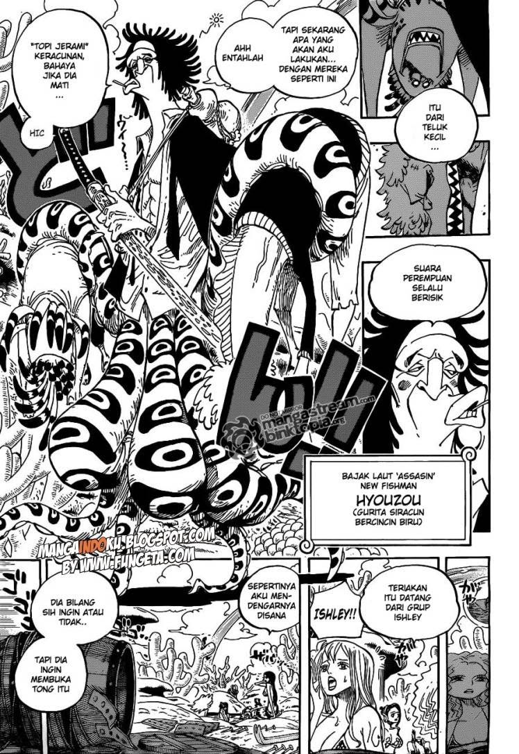 One Piece Chapter 610 - 105