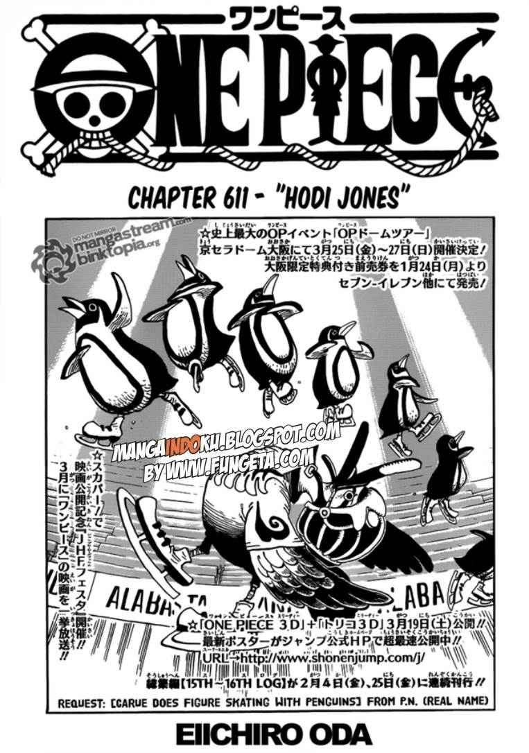 One Piece Chapter 611 - 97