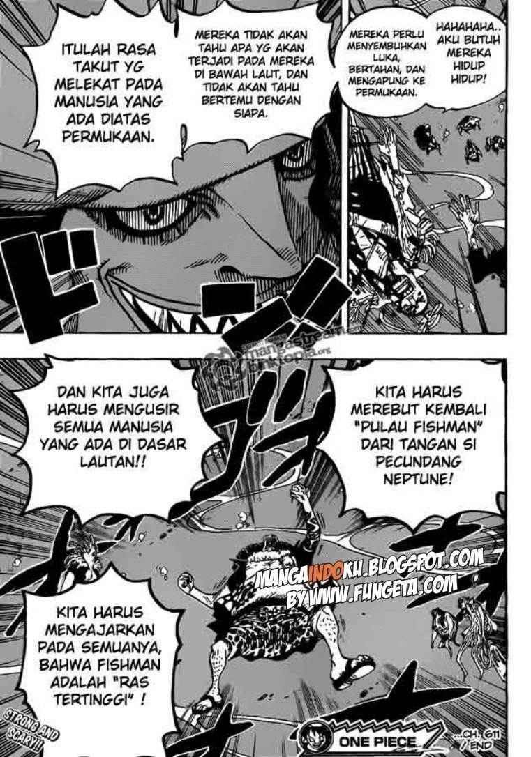 One Piece Chapter 611 - 125