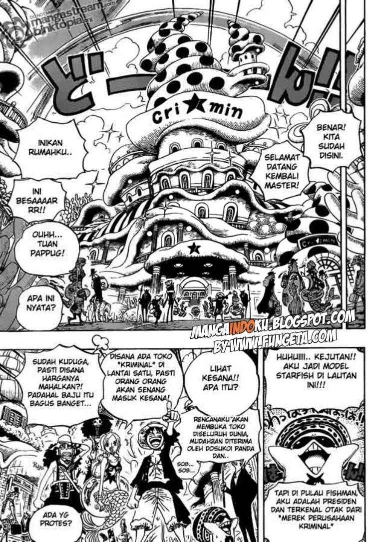 One Piece Chapter 611 - 105