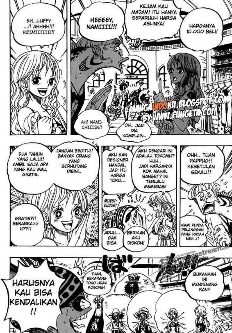One Piece Chapter 611 - 107