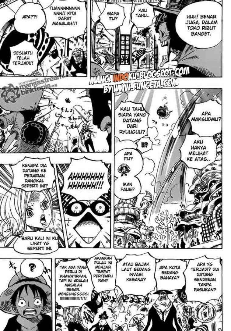 One Piece Chapter 611 - 109