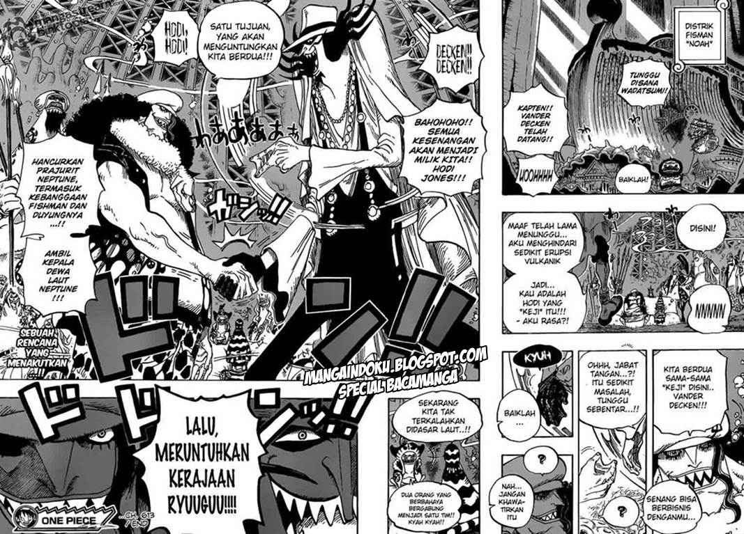 One Piece Chapter 613 - 127