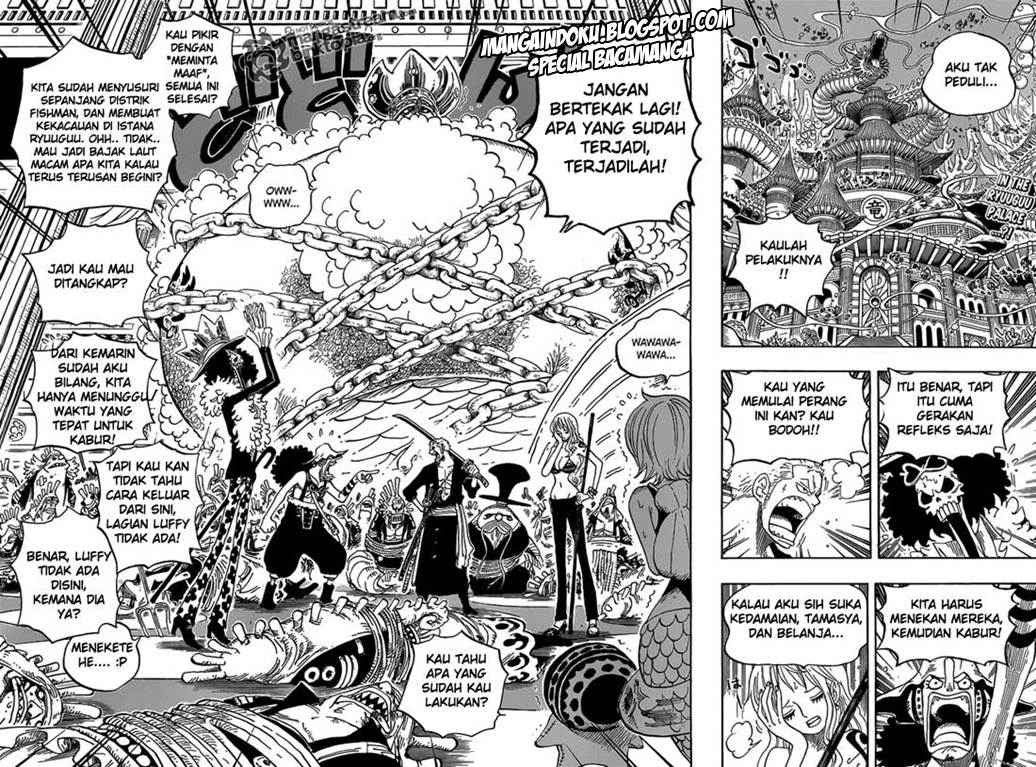 One Piece Chapter 614 - 99