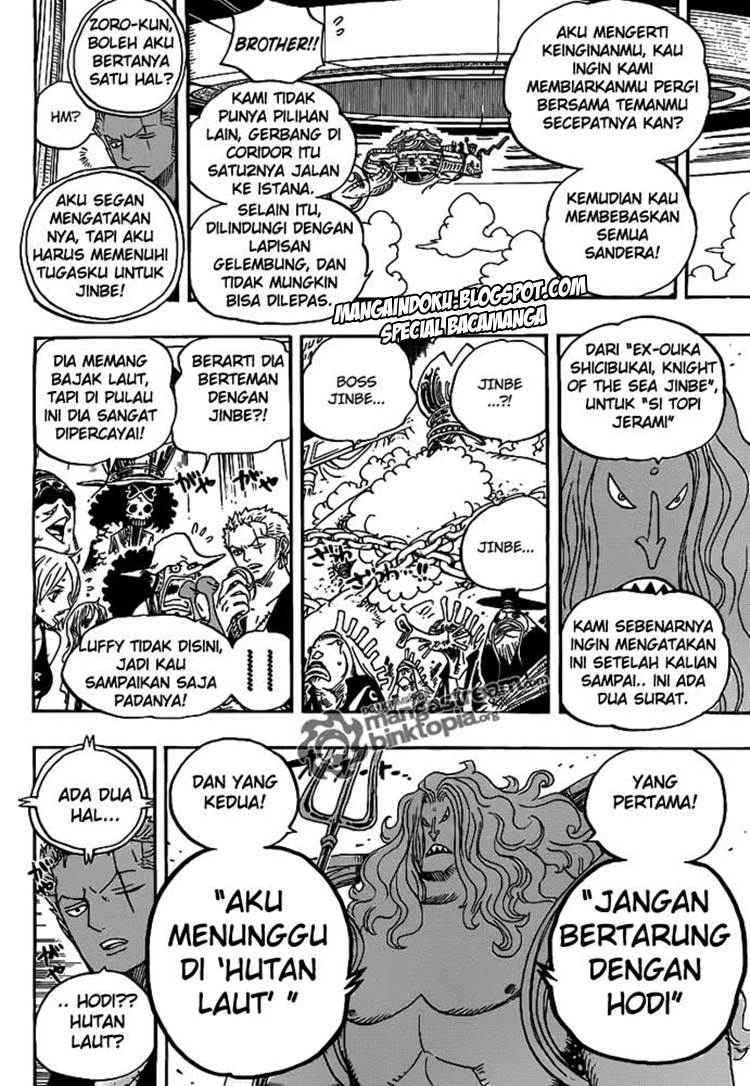 One Piece Chapter 614 - 109