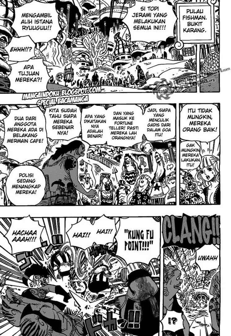 One Piece Chapter 614 - 111