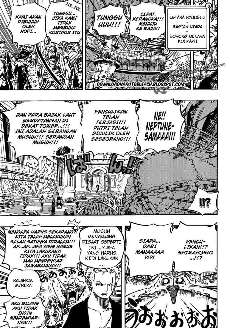 One Piece Chapter 615 - 137