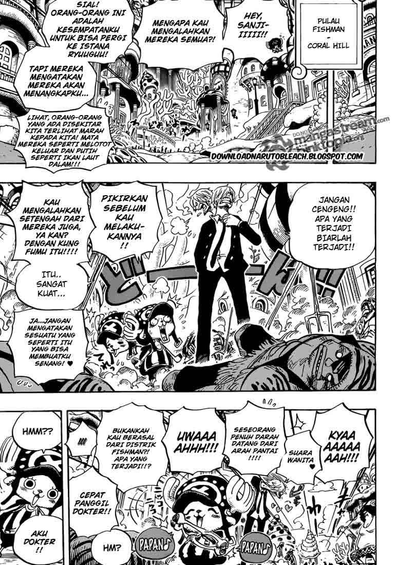 One Piece Chapter 615 - 117