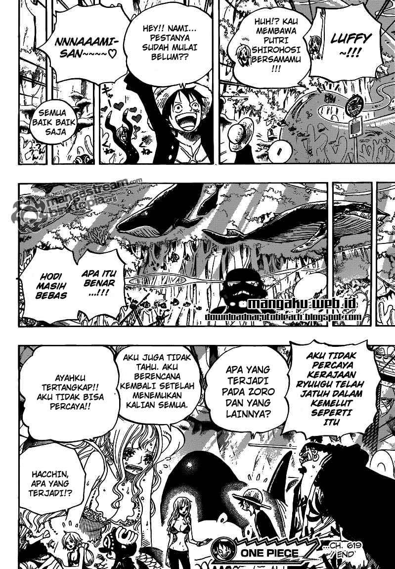 One Piece Chapter 619 - 123