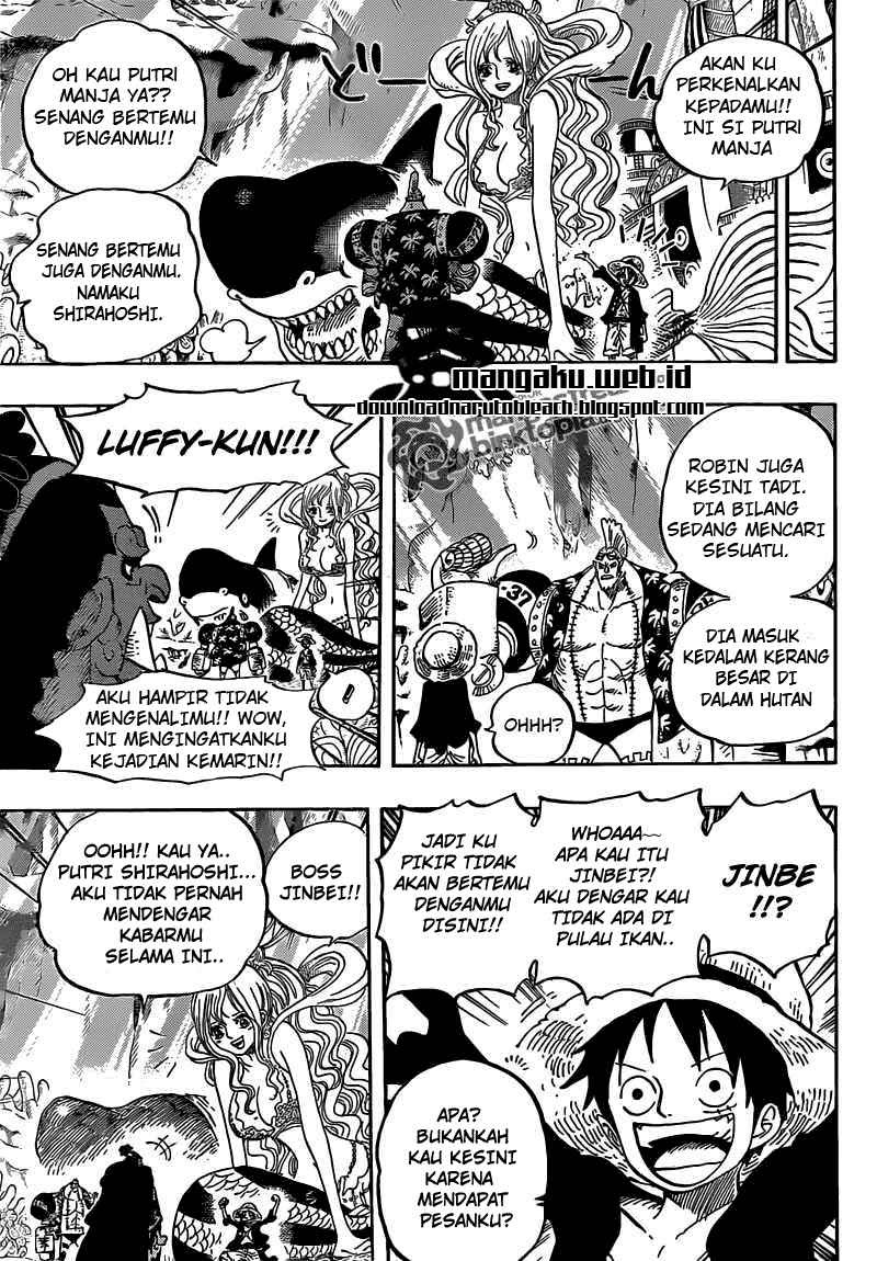 One Piece Chapter 619 - 113