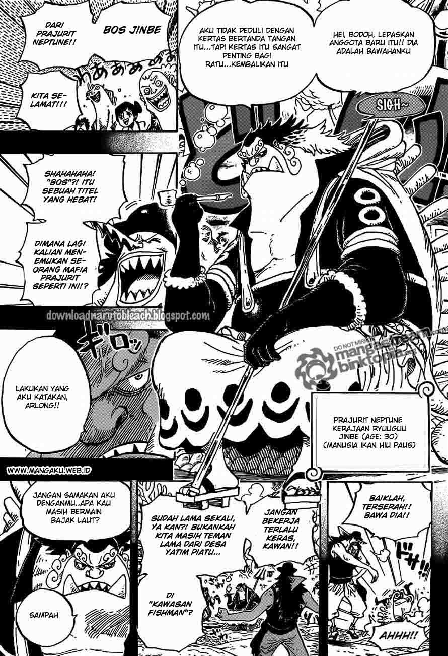 One Piece Chapter 621 – Otohime Dan Tiger - 127