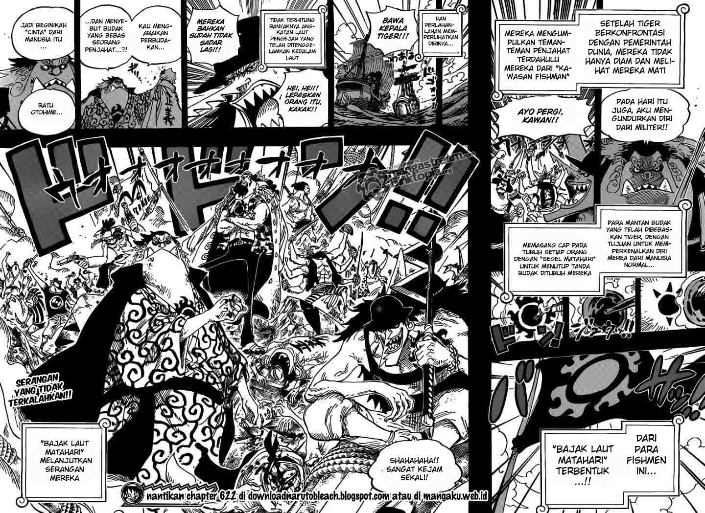 One Piece Chapter 621 – Otohime Dan Tiger - 133