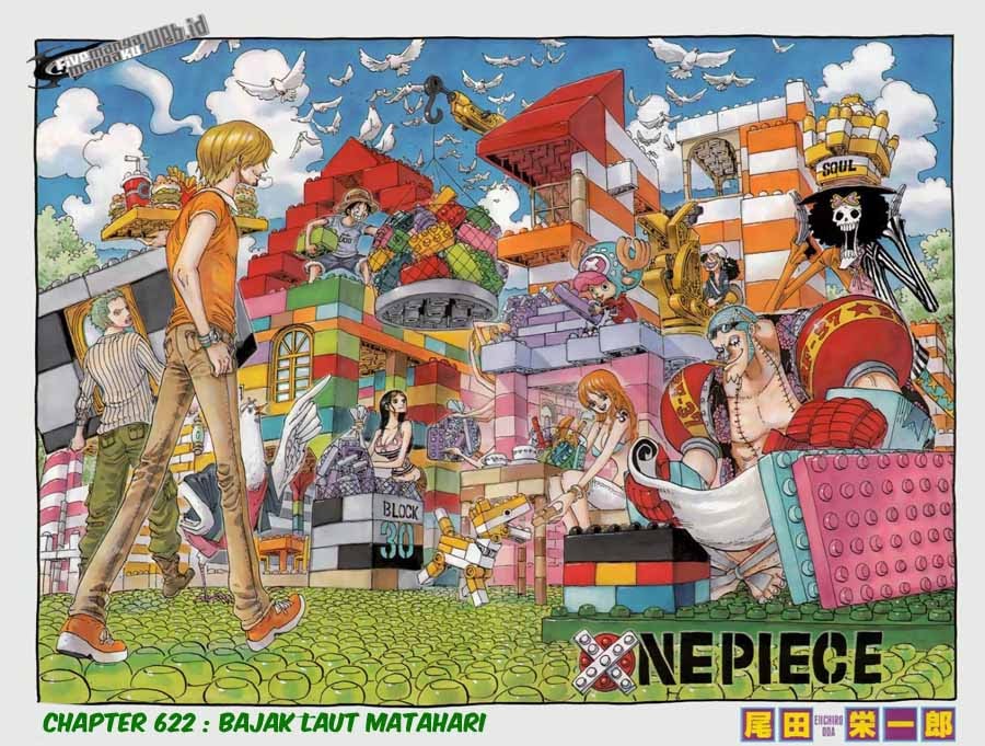 One Piece Chapter 622 – Bajak Laut Matahari - 115