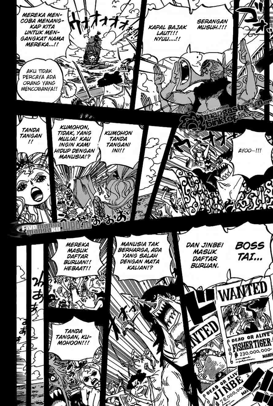 One Piece Chapter 622 – Bajak Laut Matahari - 139