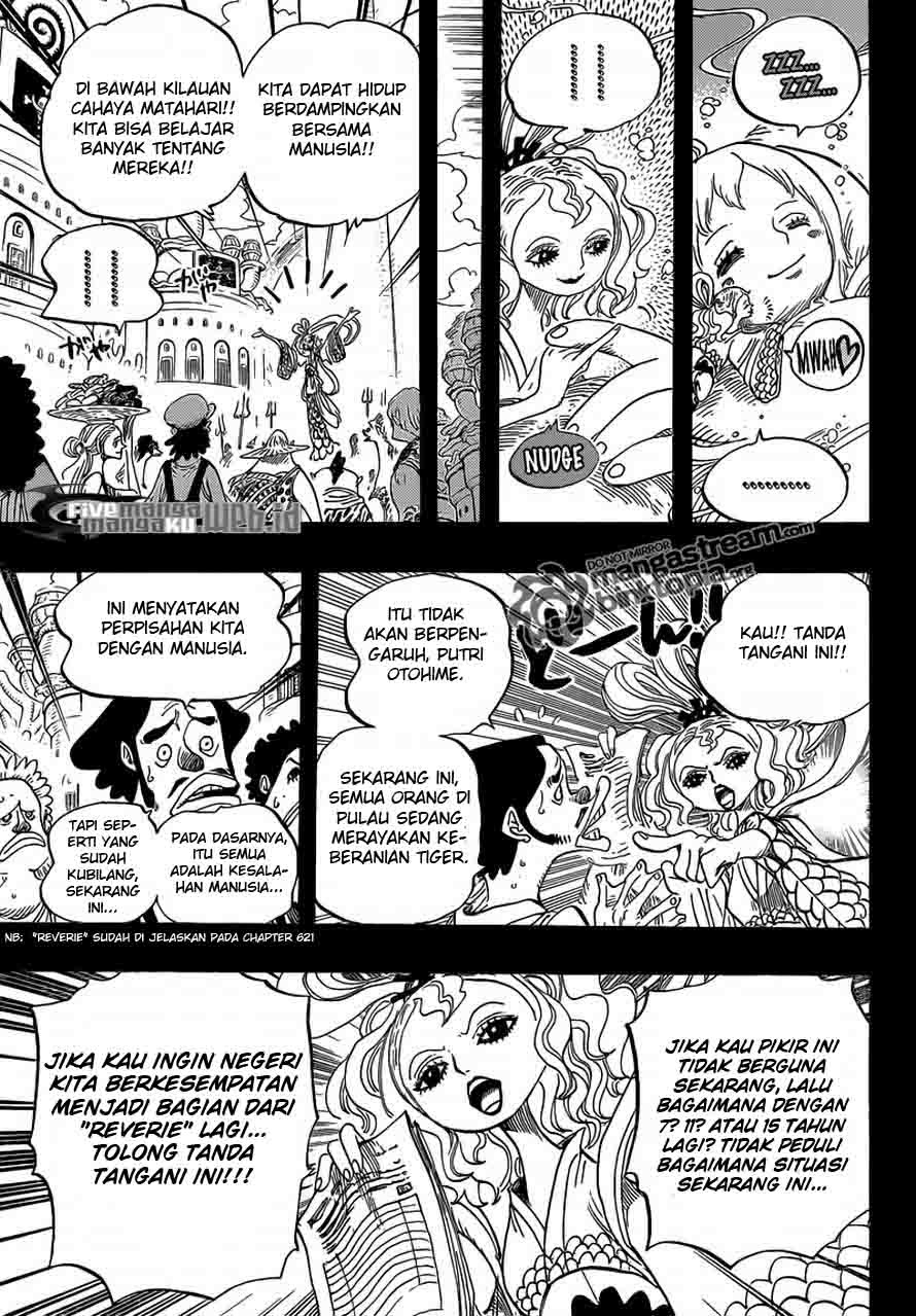 One Piece Chapter 622 – Bajak Laut Matahari - 121