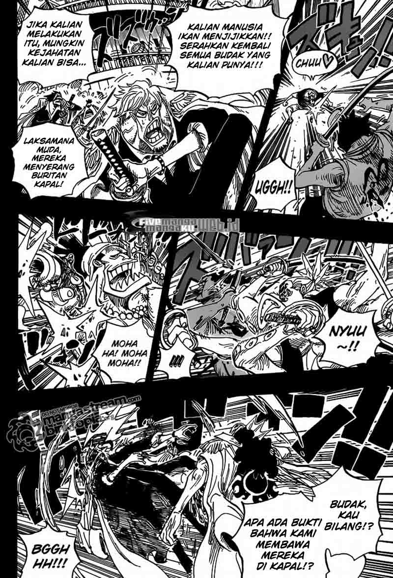 One Piece Chapter 622 – Bajak Laut Matahari - 127