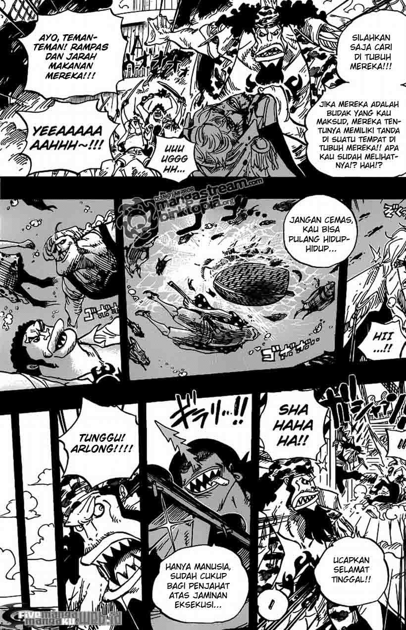 One Piece Chapter 622 – Bajak Laut Matahari - 129
