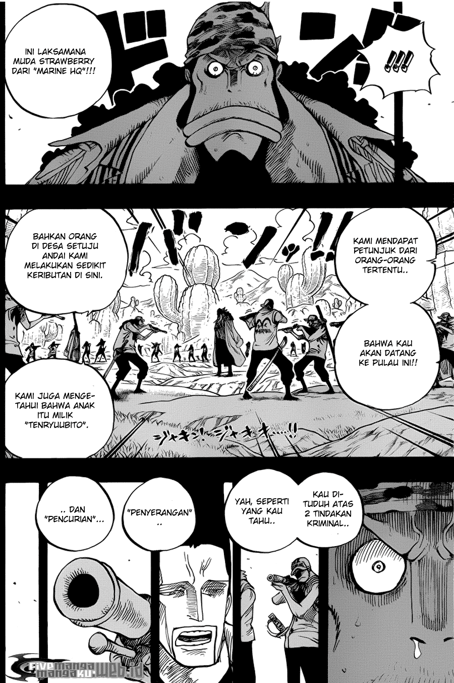One Piece Chapter 623 – Si Bajak Laut Fisher Tiger - 139