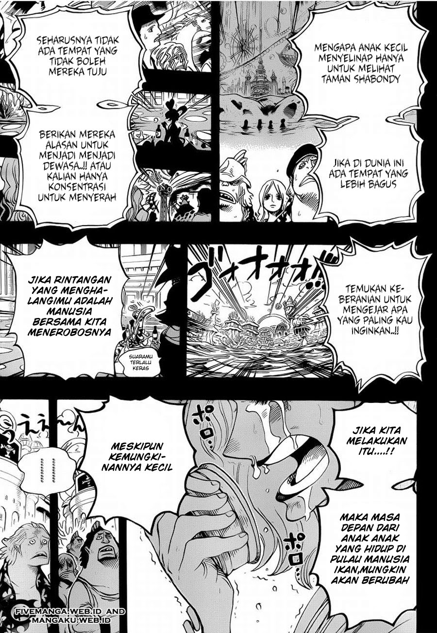 One Piece Chapter 624 – Ratu Otohime - 129