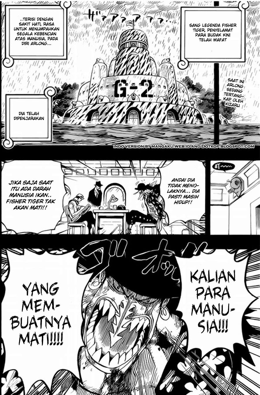 One Piece Chapter 624 – Ratu Otohime - 111