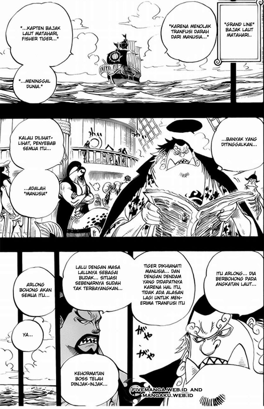 One Piece Chapter 624 – Ratu Otohime - 113