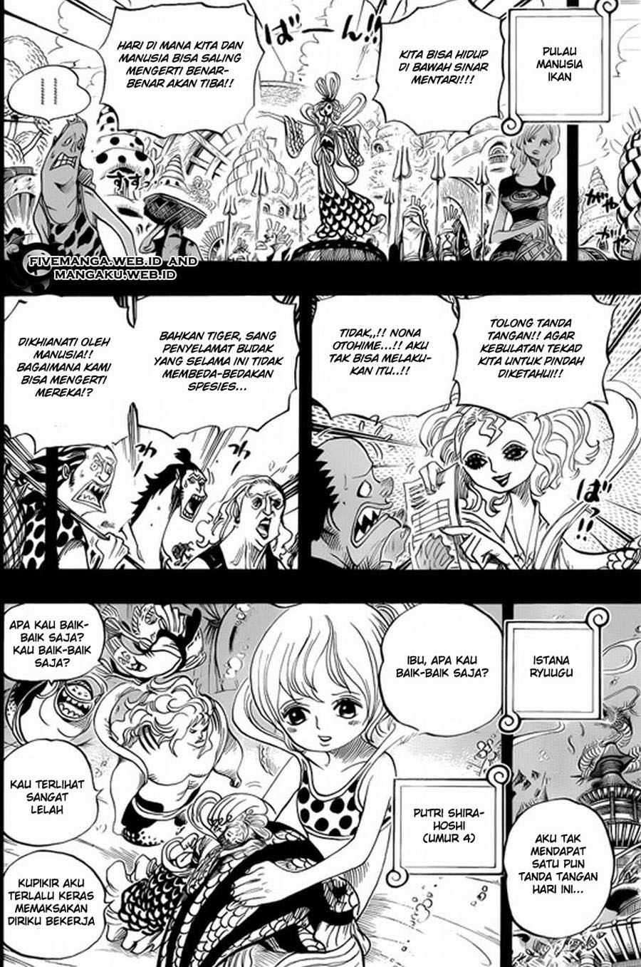 One Piece Chapter 624 – Ratu Otohime - 119