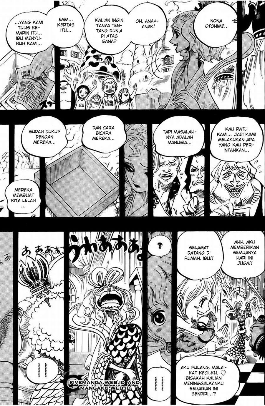 One Piece Chapter 624 – Ratu Otohime - 125
