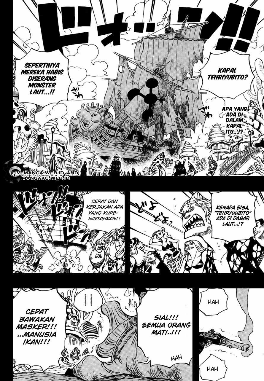 One Piece Chapter 625 – Hasrat Yang Terwariskan - 111