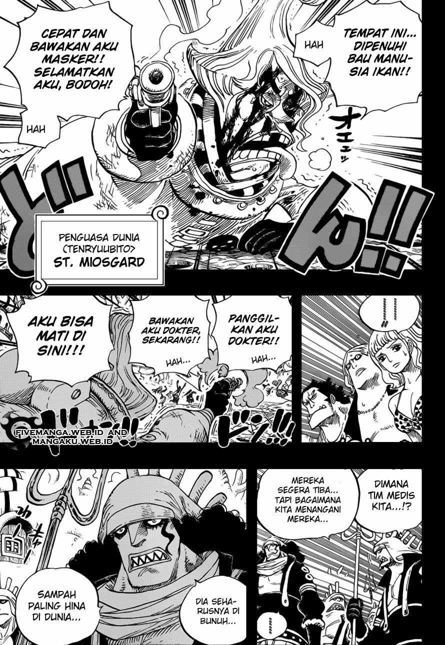 One Piece Chapter 625 – Hasrat Yang Terwariskan - 113