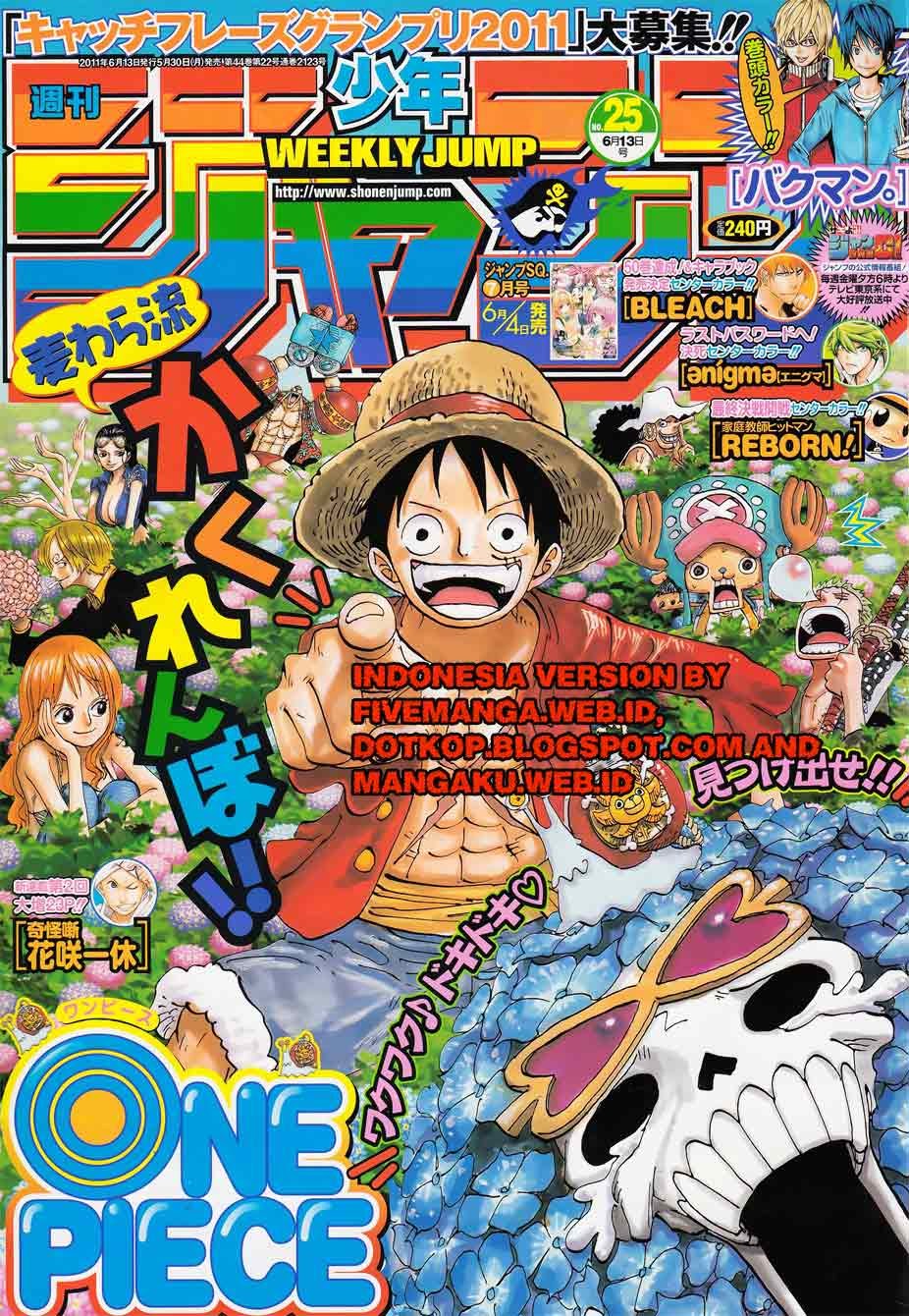 One Piece Chapter 626 – Persaudaraan 3 Anak Neptune - 127