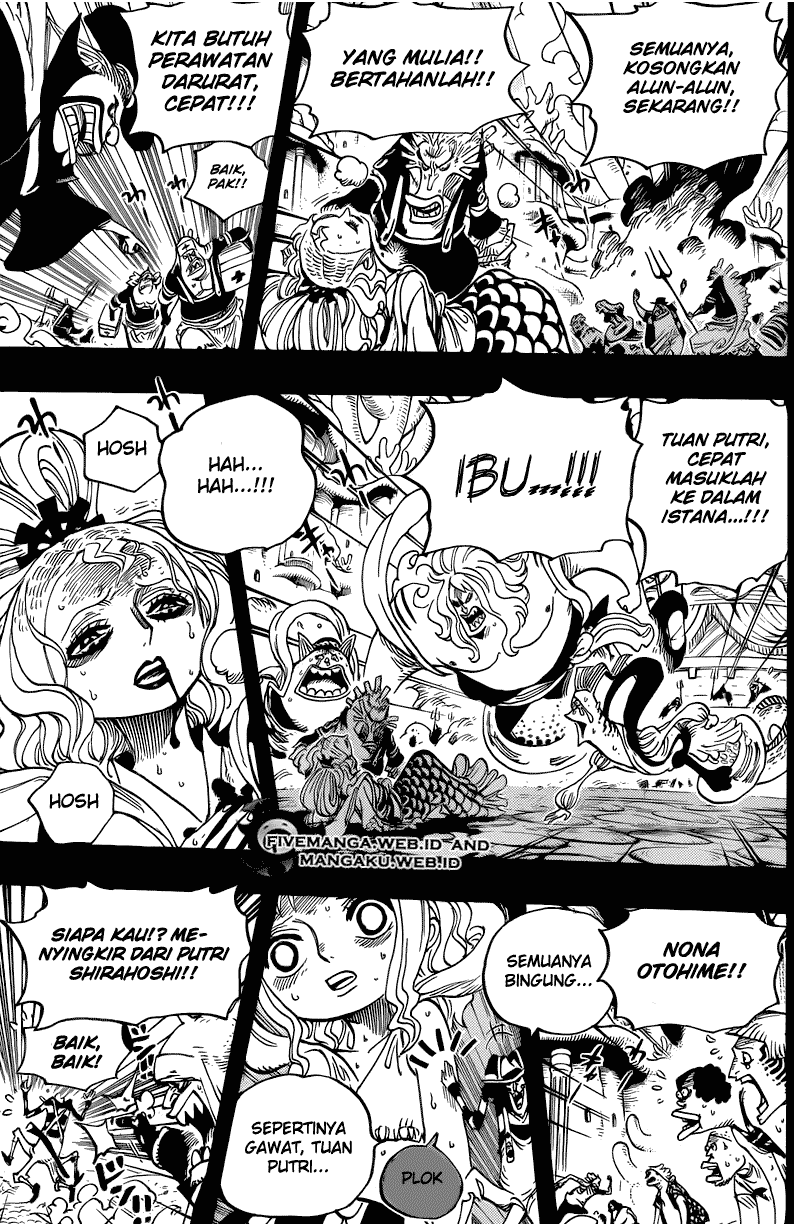 One Piece Chapter 626 – Persaudaraan 3 Anak Neptune - 157