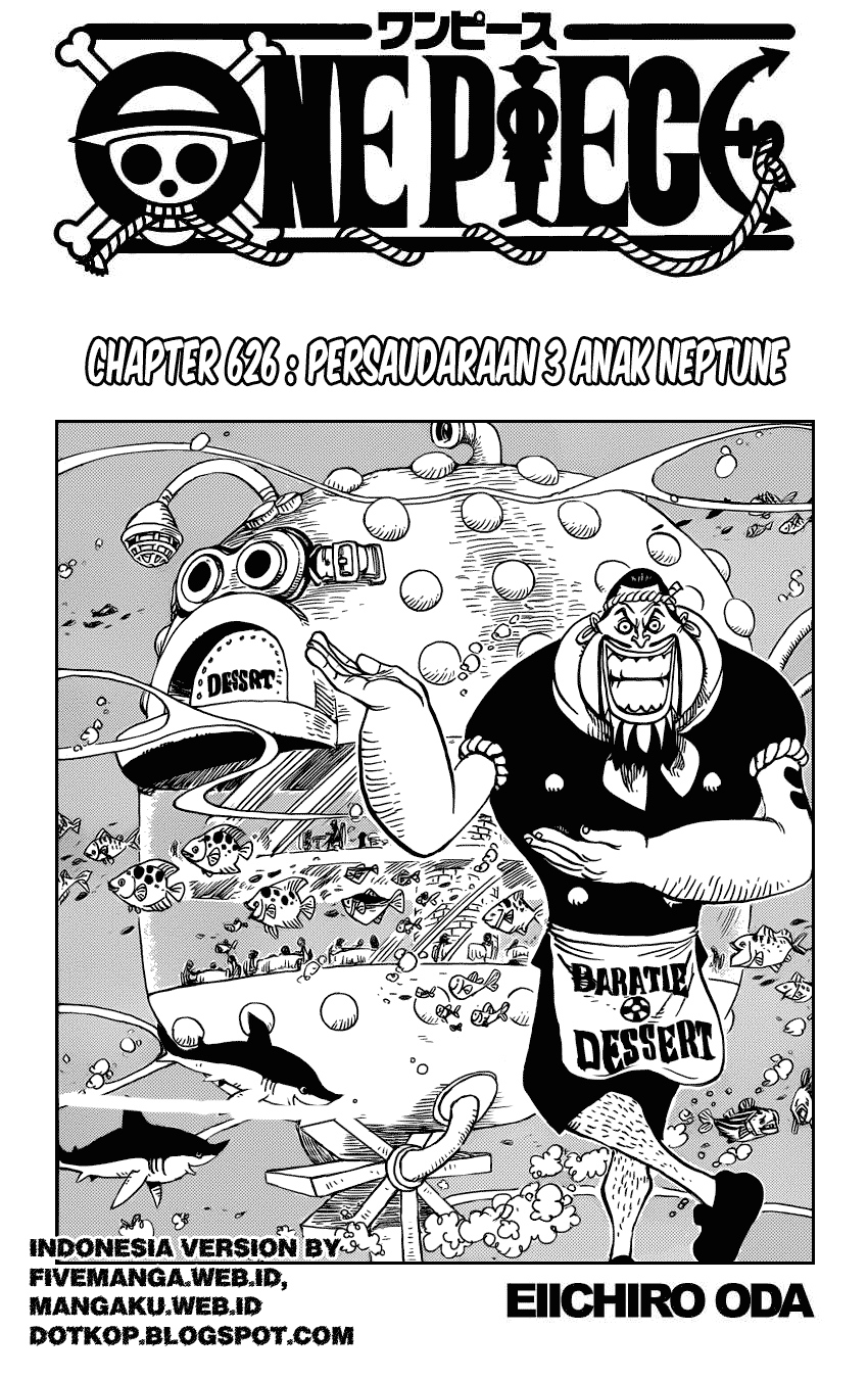 One Piece Chapter 626 – Persaudaraan 3 Anak Neptune - 129