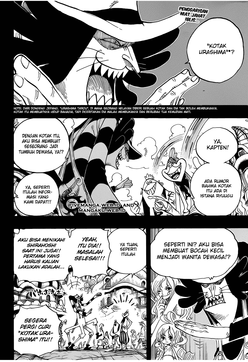 One Piece Chapter 626 – Persaudaraan 3 Anak Neptune - 131