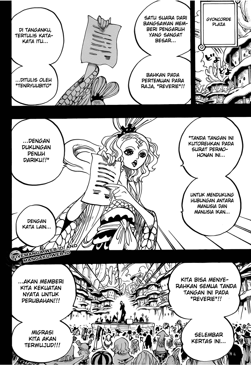 One Piece Chapter 626 – Persaudaraan 3 Anak Neptune - 135