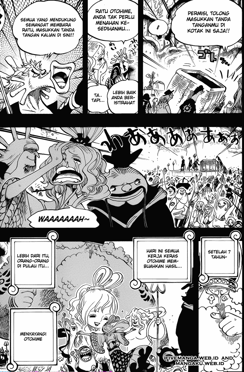 One Piece Chapter 626 – Persaudaraan 3 Anak Neptune - 141
