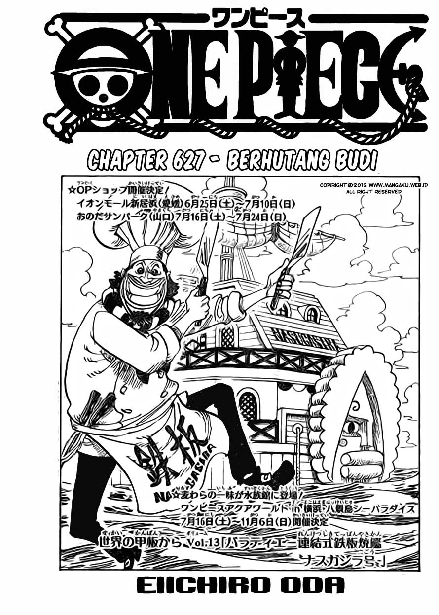 One Piece Chapter 627 – Berhutang Budi - 121