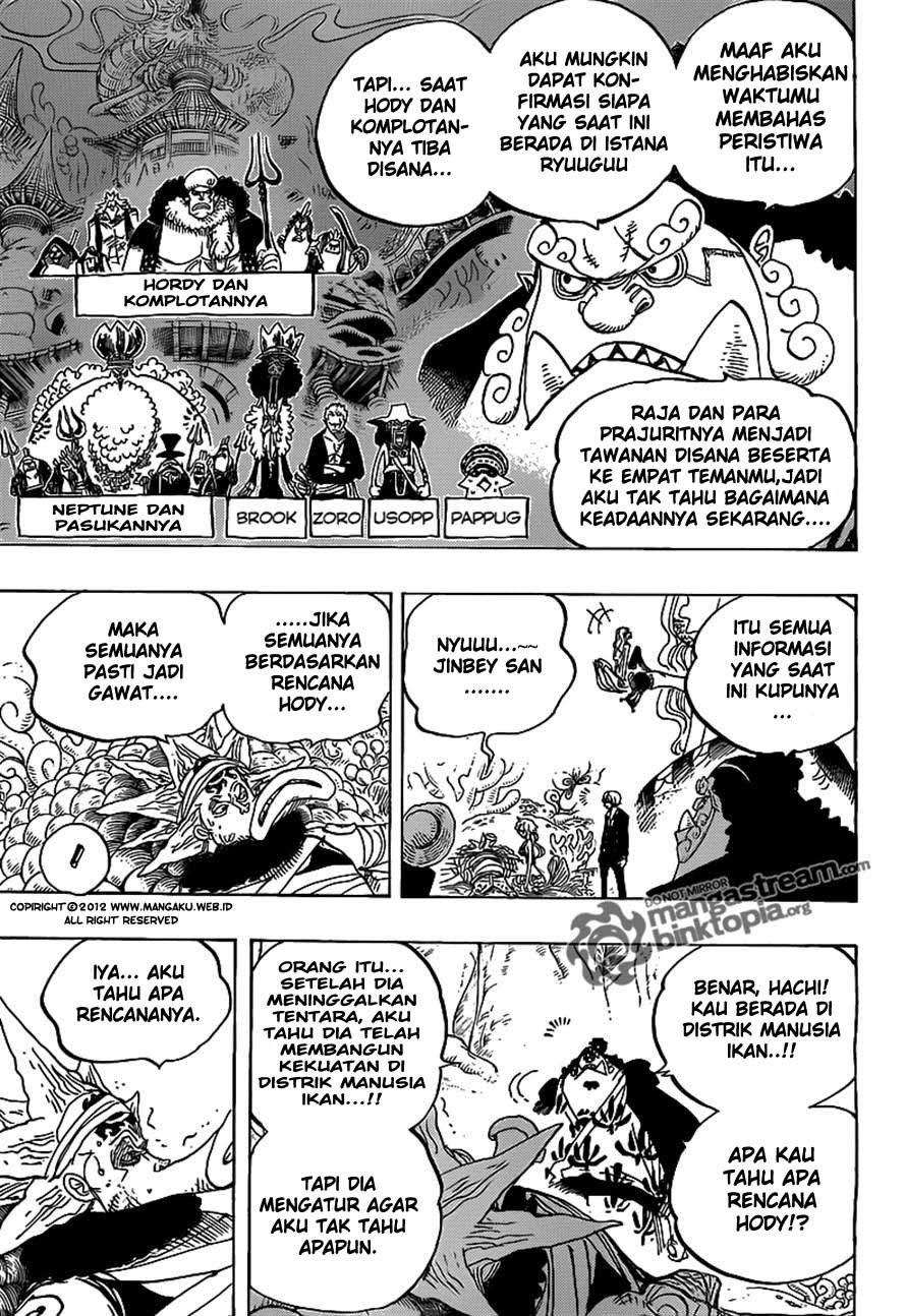 One Piece Chapter 627 – Berhutang Budi - 153