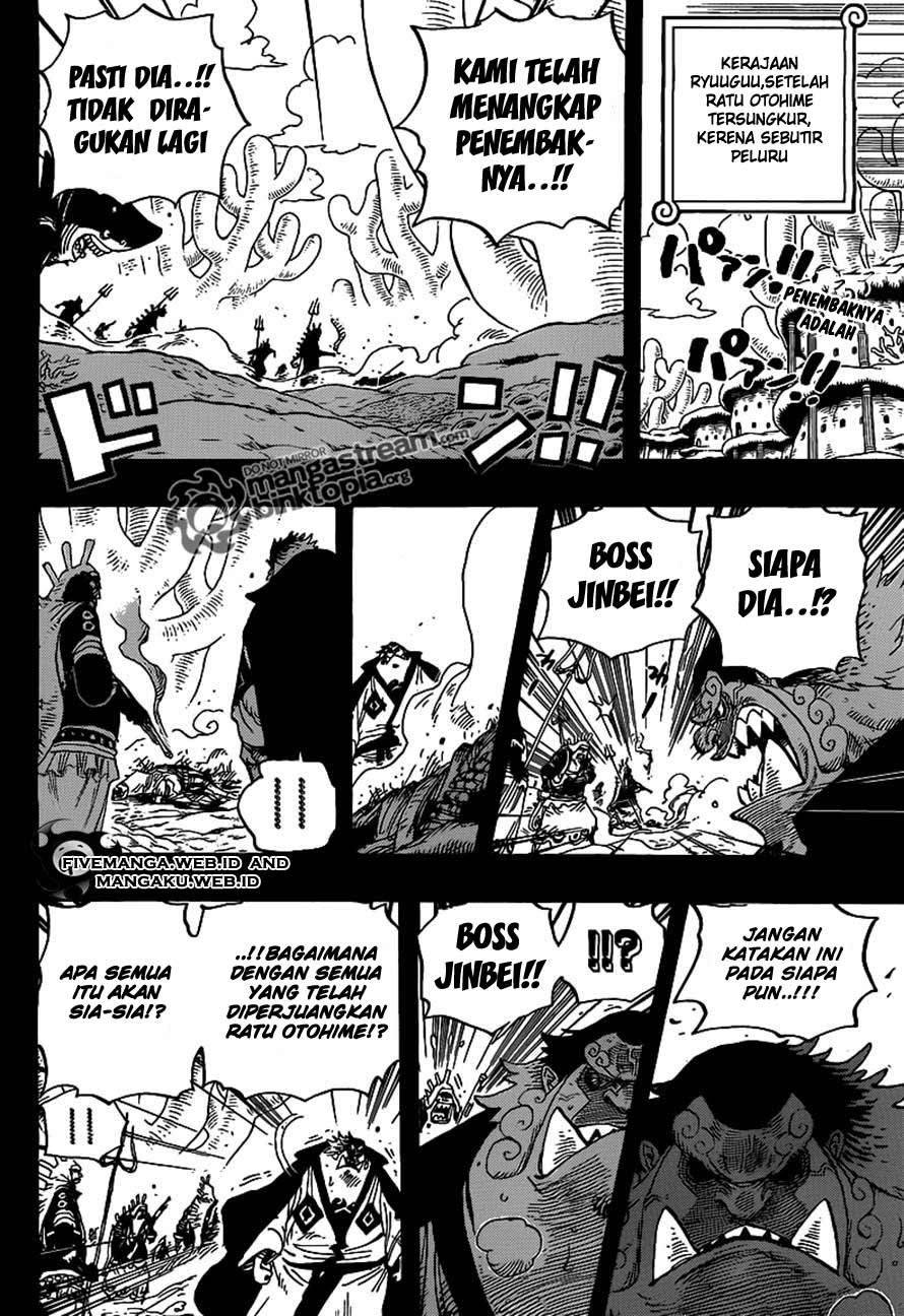 One Piece Chapter 627 – Berhutang Budi - 125
