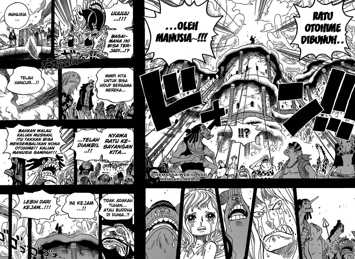 One Piece Chapter 627 – Berhutang Budi - 129