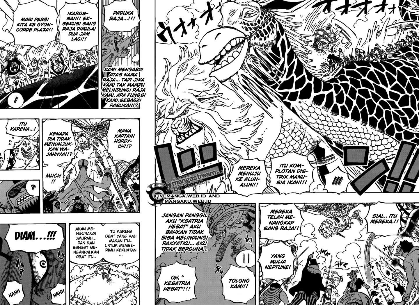 One Piece Chapter 630 – Memukul - 159