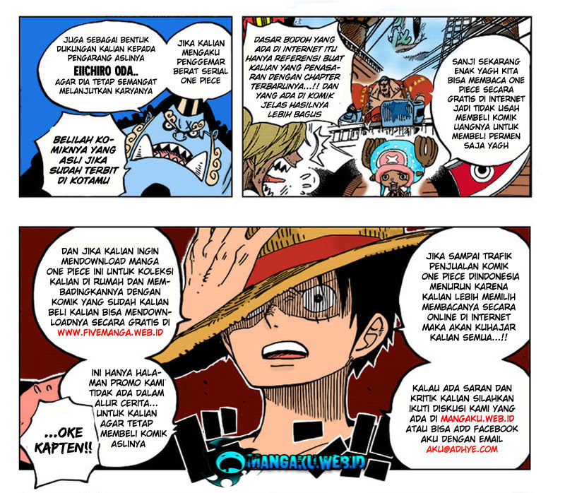 One Piece Chapter 630 – Memukul - 165