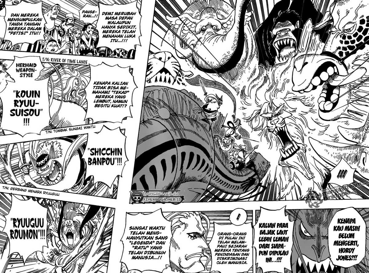 One Piece Chapter 631 – Alun-Alun Gyoncorde - 135